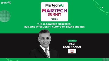 The AI-Powered Marketer | Ravi Santhanam, HDFC Bank