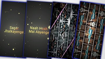 Hum jashan manayenge X Basti ka Hasti Video Editing| Alight motion video editing | Attitude xml fil