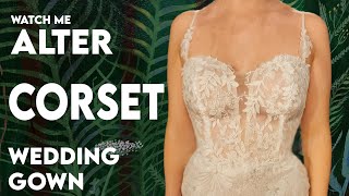 How to Take In a CORSET GOWN 3 ways | feat. EASY, MODERATE, ADVANCED sewing techniques #corset #sew by Bridal Sewing 14,310 views 1 year ago 15 minutes