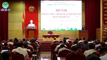 Đoàn đại biểu quốc hội tỉnh QN tiếp xúc với cử tri Hải Hà trước kỳ họp thứ 8, Quốc hội khóa XV