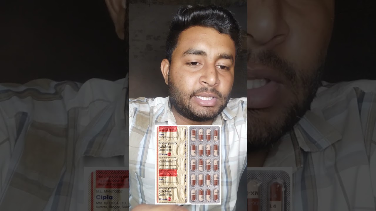 Urimax 0.4mg Capsule Uses Benefits in Hindi 