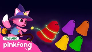 Learn Colors with Halloween Ghost H...