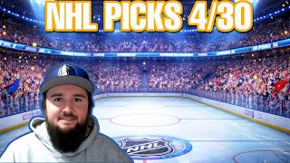 🏒🔥 NHL Picks Today - Best Expert Predictions for 4/30/26 ! 🏒🔥