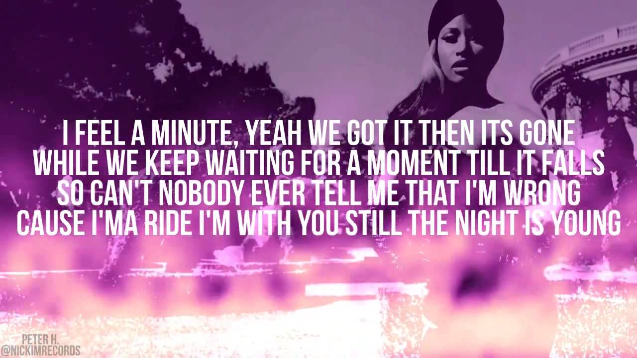 Nicki Minaj All Things Go (Lyrics Video) YouTube