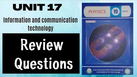 class 10 physics chapter 17 review questions