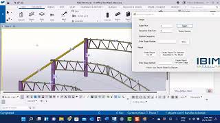 Tekla : Erection Sequence