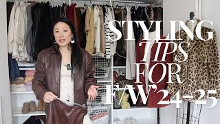 F/W 24 STYLING TIPS from a FASHION DESIGNER screenshot 2