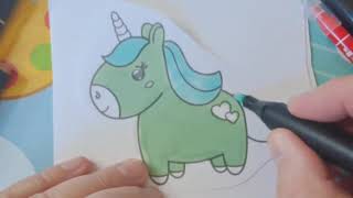 🦄✨ MAGICAL UNICORN COLORING! 🌈🎨 | Cute Unicorn Coloring Pages for Kids!