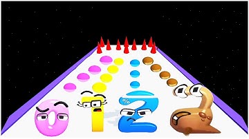 Merge Number Run - Gameplay Walkthrough - Levels 1-14