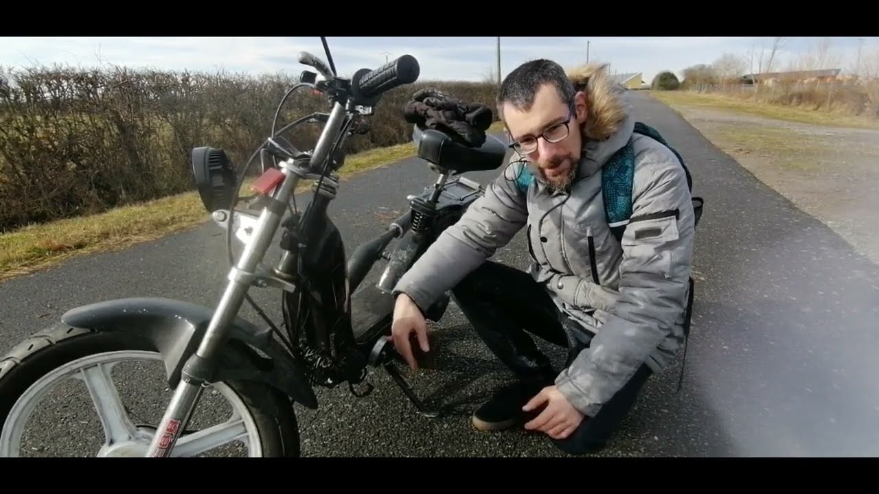 kit 50CC DR préparé sur le piaggio ciao ça marche ! 😋[ épisode 7]