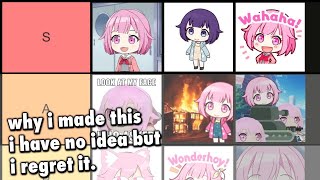 ranking (almost) every Emu Otori meme 'cause i have no better things to do