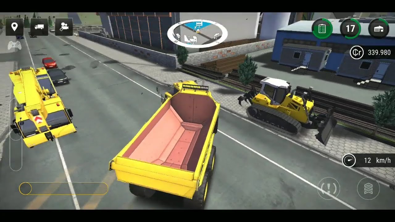Construction Simulator 3 | Warehouse Foundation Construction With Dump Truck | Liebherr Mobie Crane