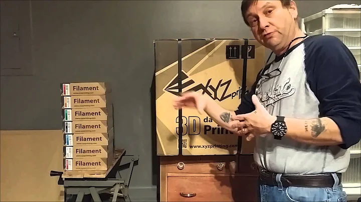 XYZPrinting Davinci 1.0a 3D Printer Unboxing and Initial Review