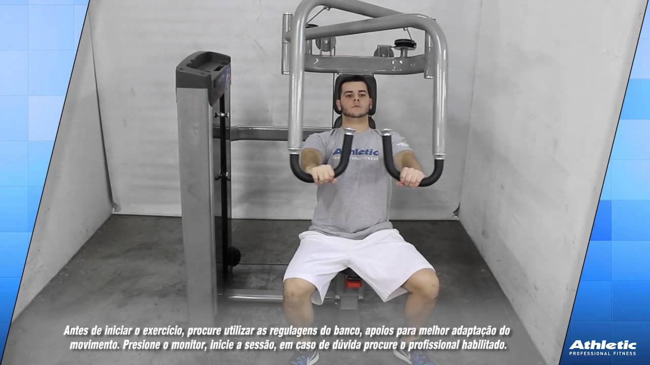 Seated Chest Press PC0901 - Supino máquina