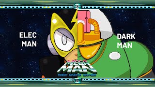 Elec Man vs Dark Man Mega Man Robot Master Mayhem