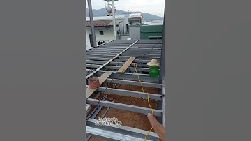 Hệ khung thép hình nhà trọ 2 tầng i200, xà gồ 50x100, i120 #gạch_aac #tấm_alc #bê_tông_nhẹ