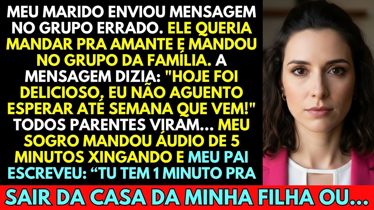 Meu marido enviou errado pra amante: 