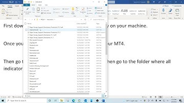 how to build ex4 file for indicator when you have mql4 file
