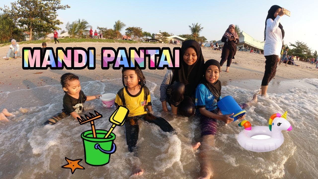 MANDI PANTAI DI RnR BAGAN AJAM PENANG . #RNRBAGANAJAM # ...