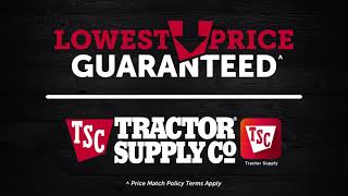 Price Match Guarantee* | Tractor Supply Co.