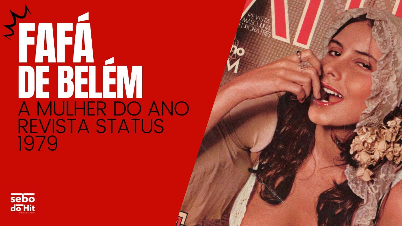 Fafá de Belém na revista Status, a Muiher do Ano 1979