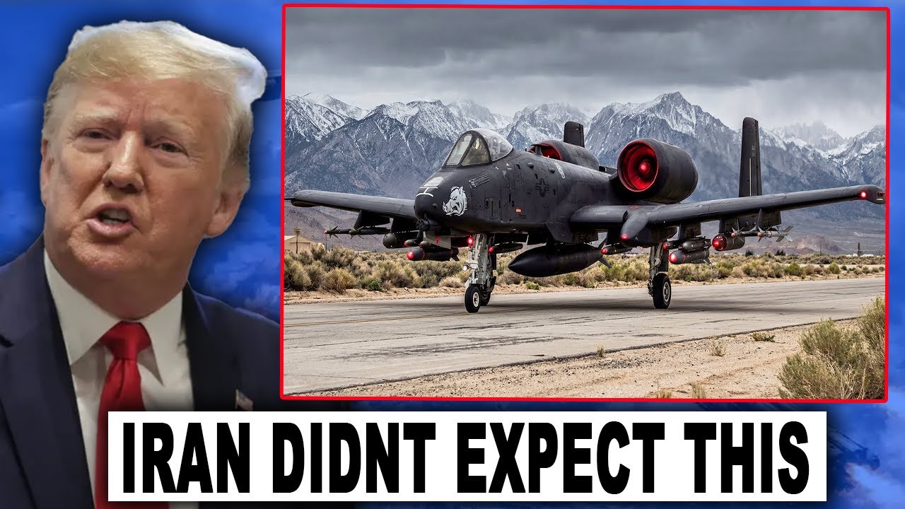 Iran PANIC! What Happened When 150 U.S. A-10 Warthogs Filled the Sky