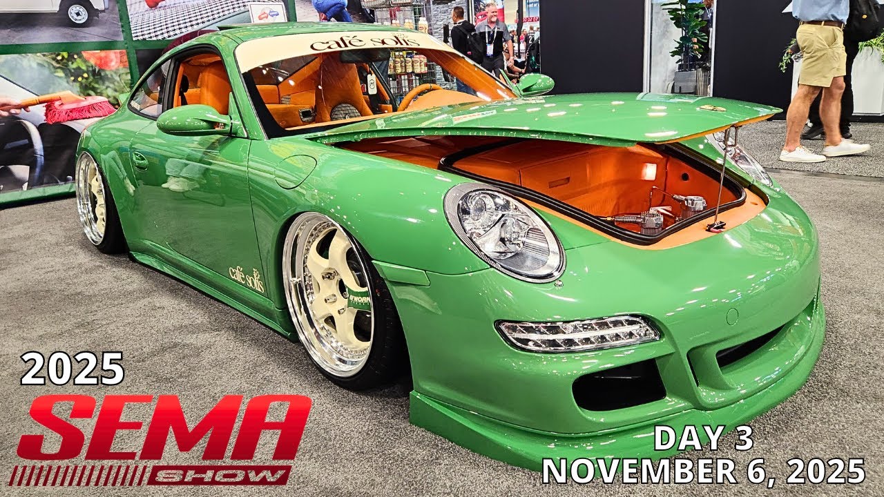 SEMA show 2025 Highlights - Exotics, Hyper Cars, Custom Cars, And Trucks - Las Vegas Day 3