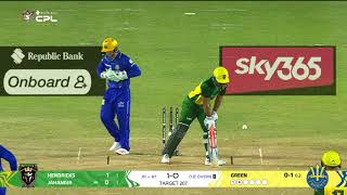Chris Green Picks Up a Wicket in the FIRST OVER! | CPL 2026