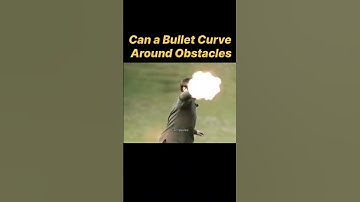Can a Bullet Curve Around Obstacles? Shocking MythBusters Experiment! #shorts #shortfeed #facts