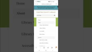 Using the Online Catalog- Chester County Library