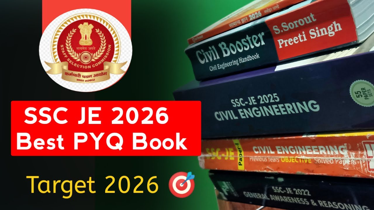 Best PYQ Book for Civil Engineering | IES Master vs  Made Easy | SSC JE 2026