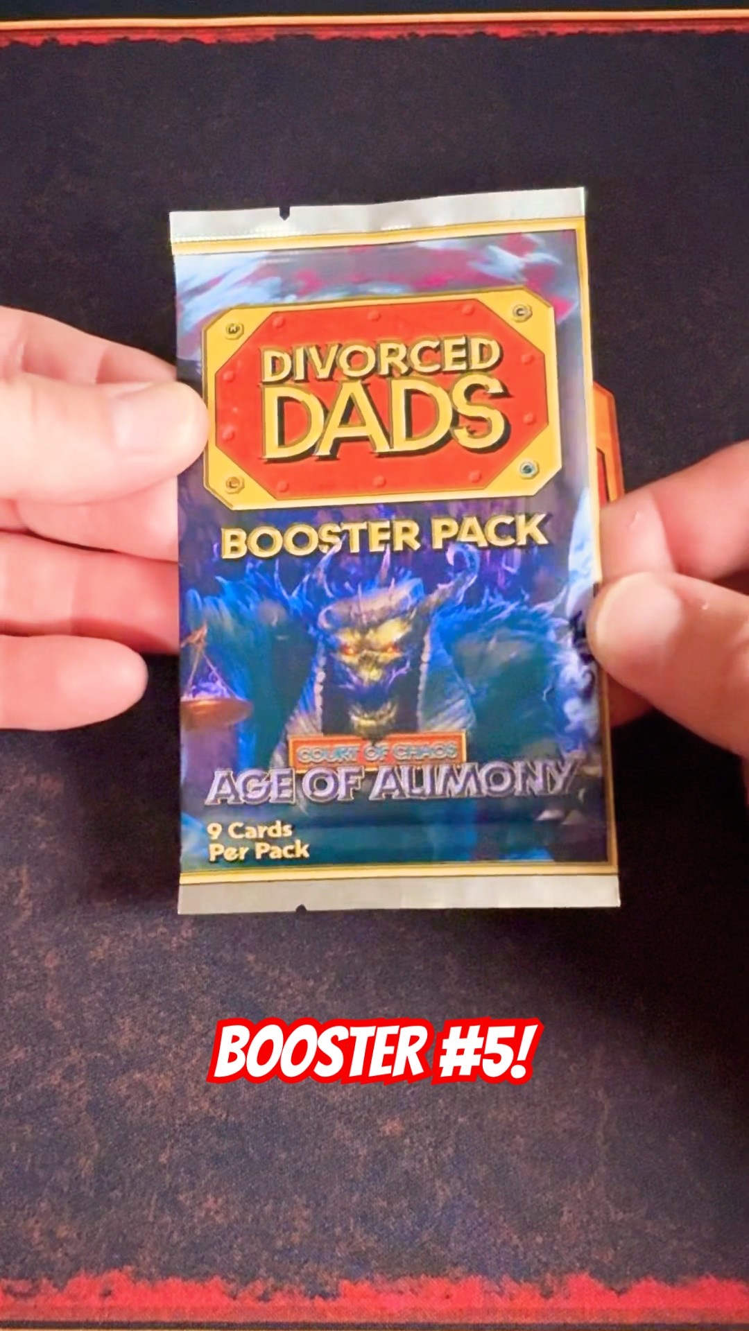 thumbnail image 2 of Divorced Dads CCG - Age Of Alimony Booster Pack (9 Cards) Factory Sealed - House Chase Card Inside! 2 of 6