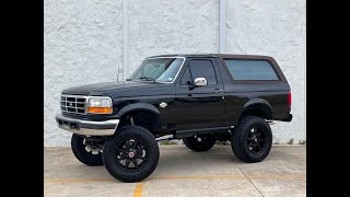 1993 Ford Bronco King Ranch Conversion Walk Around Video