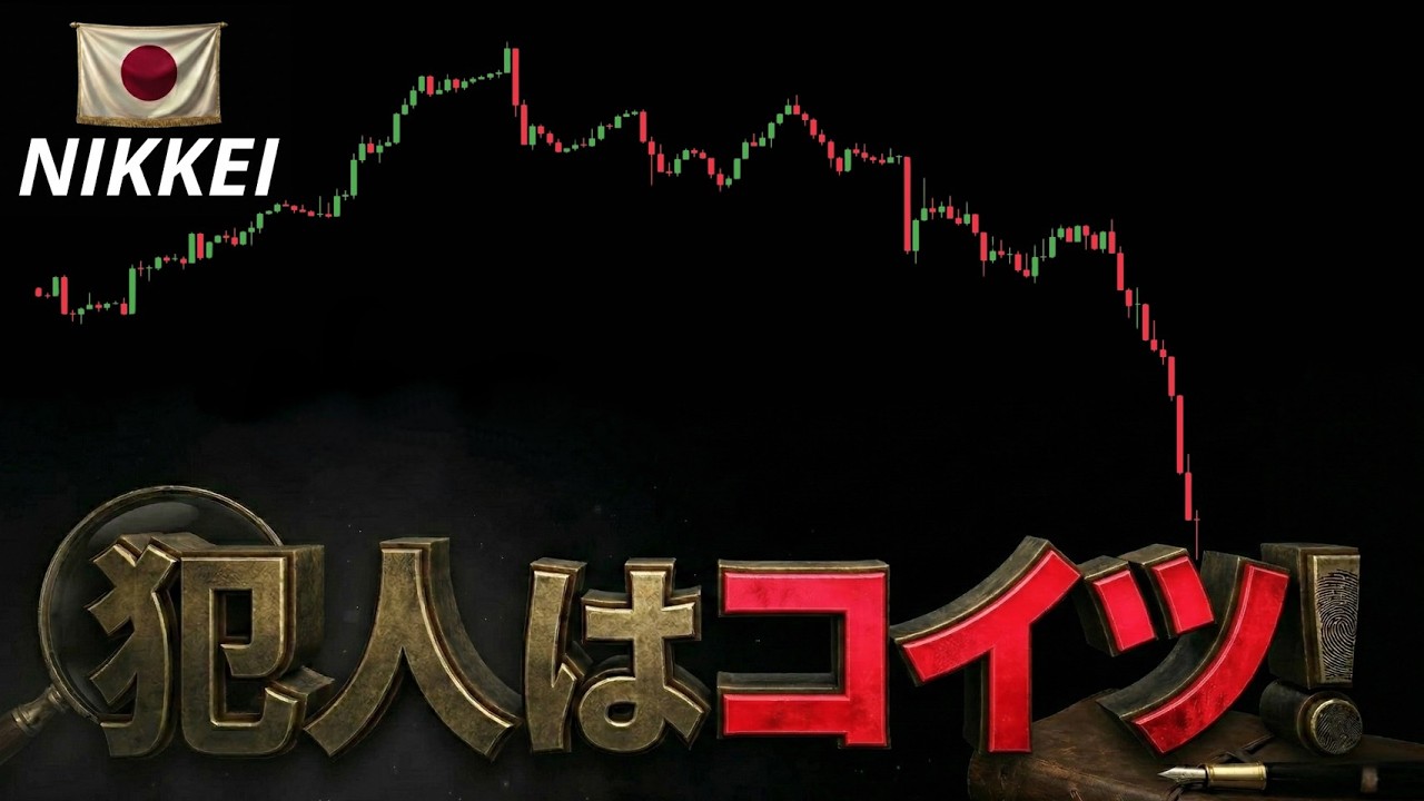 【逆をやるな】日経急落｜ここで９割が間違える。