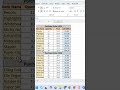 PC Tips Part-15 Excel me Headline ko center me lane ka new trick #excel #shorts #msoffice