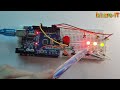 [Lập trình nhúng Arduino] Bài 13: Điều khiển nhiều đèn LED bằng 1 Nút nhấn Push Button