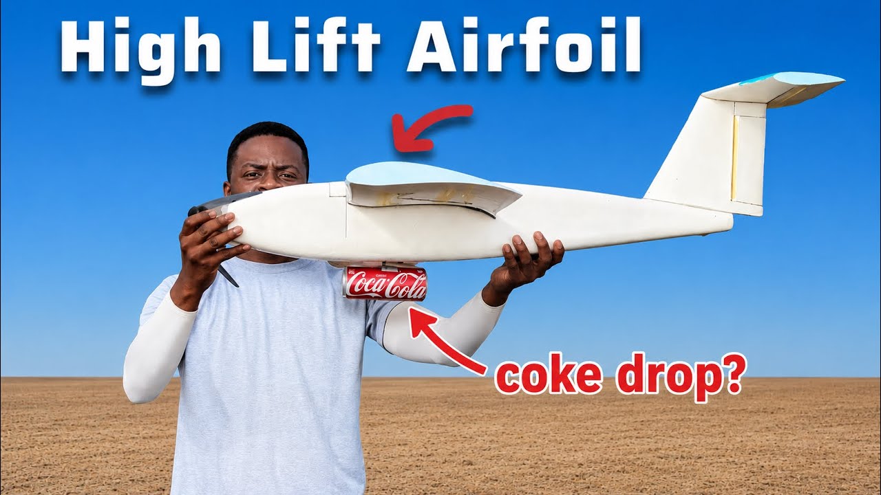 Building a RC Plane With an High Lift Wing - YouTube