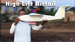 Building a RC Plane With an High Lift Wing 