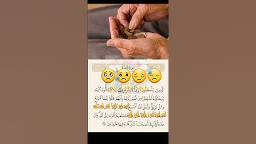 سورة البقرة #القرآن الكريم#الَّذِينَ يَأْكُلُونَ الرِّبَا لَا يَقُومُونَ إِلَّا كَمَا يَقُومُ#🧡❤💛💔🥺😔