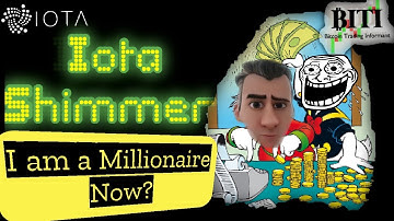 IOTA Shimmer - I am a Millionaire now?