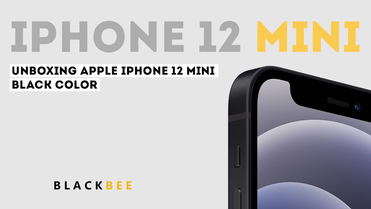 Unboxing Apple iPhone 12 mini Black | Распаковка Айфон 12 мини