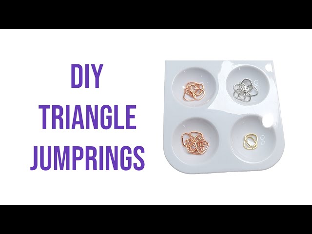 How to make jump rings for jewelry making - two easy ways