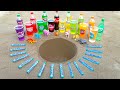 Satisfying l how to make color ful foam with animals mentos vs coca cola popular sodas