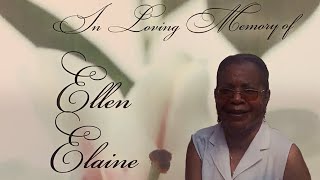 Ellen Elaine Brown's Funeral