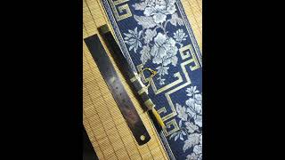 #手工武器#模型武器#武器艺术#WeaponCraft#EpicCraft#ArtOfSteel#方鞘燕翎刀#ChineseBlade#SwordArt#HistoricalWeapons