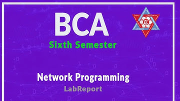 UNIT-1 INTRODUCTION OF NETWORK PROGRAMMING BCA 6TH SEM TU NEPAL||CLASS B.I.A||