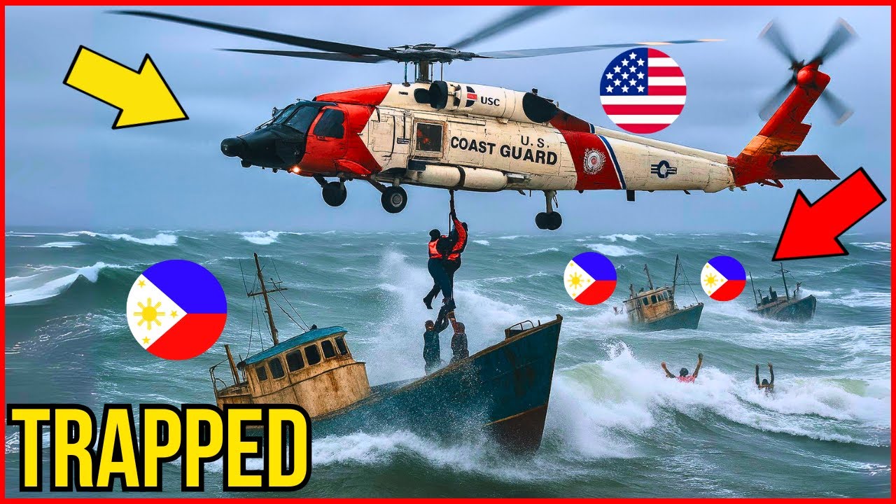 Filipino Fishermen Trapped at Sea — U.S. Coast Guard’s Rescue Explained