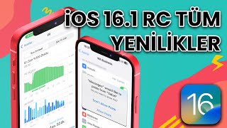 iOS 16.1 RC Çıktı ! TÜM YENİLİKLER