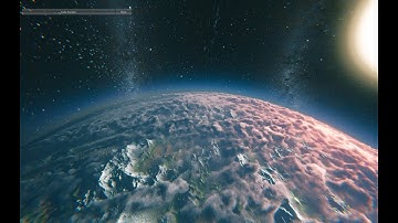 ORION procedural planets and planetary water with Sky Master ULTIMATE planetary clouds C