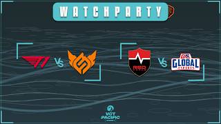 T1 vs FS | NS vs GE | VCT Pacific Stage 1 #VCTWatchParty | Interactive Watch Party | !podcast
